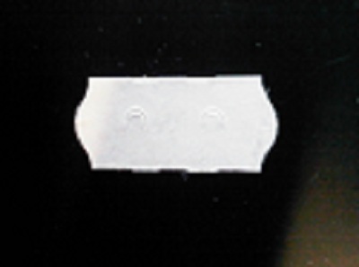 Etiketten 26x12 golfrand