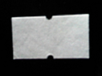 Etiketten voor prijstangen 21x12mm rechthoek halve ma