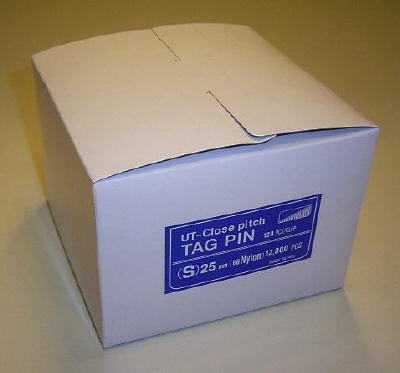 Nylon standaard textielpins 120 per clip